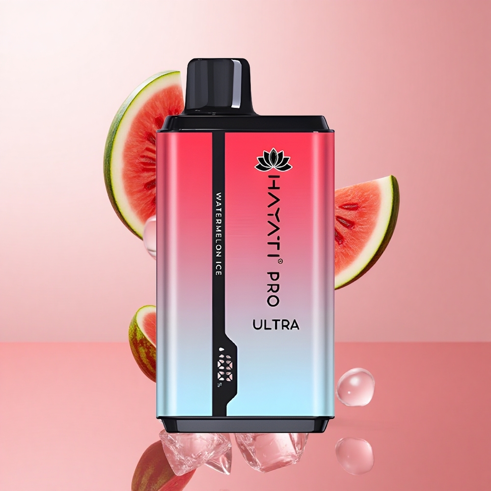 Hayati Pro Ultra 15000 Puffs Pastèque Glacée 24ml 2% Nicotine wholesale Suisse