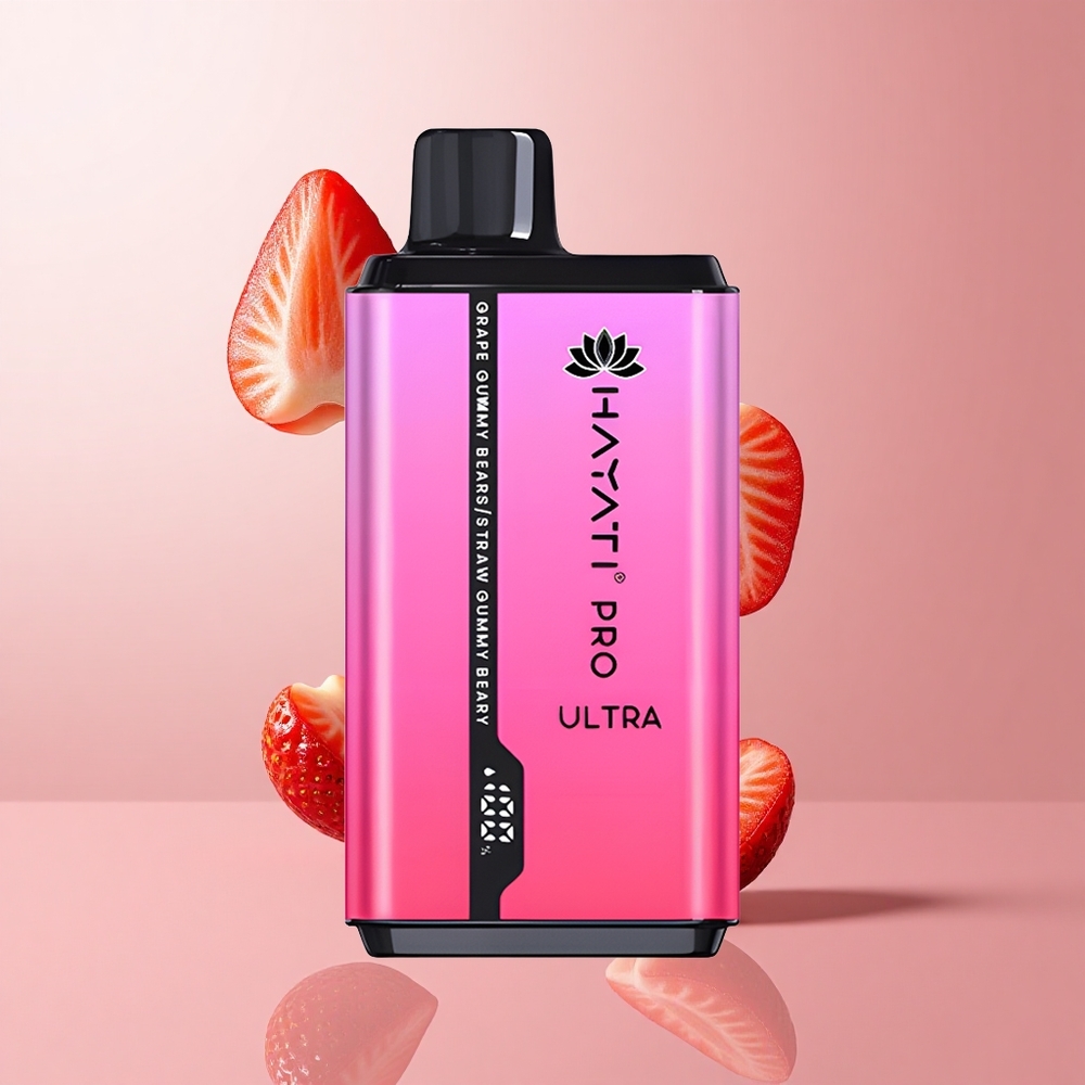 Hayati Pro Ultra 15000 Puffs Vape Jetable Gummy Bear Raisé wholesale Suisse