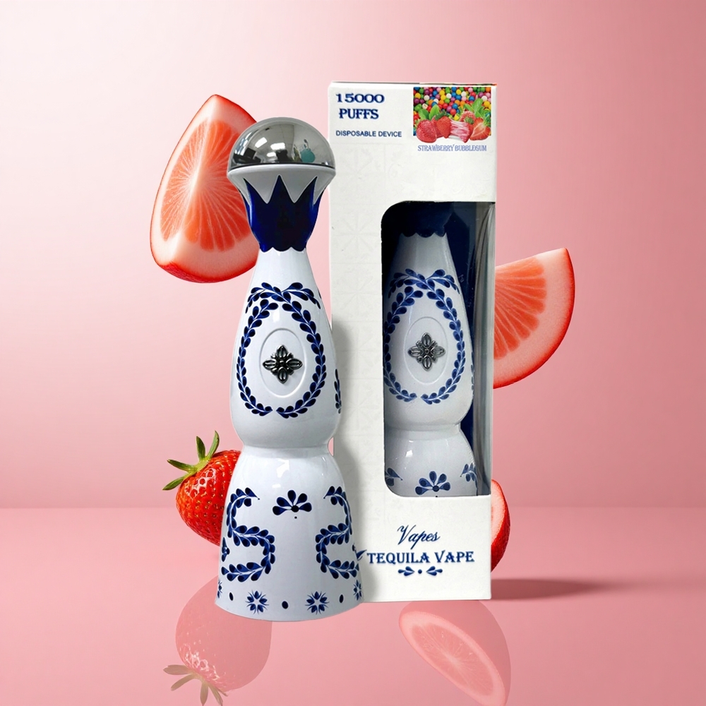 HUMO Azul 15000 Puffs Fraise Bubblegum 20mL Pré-rempli 5% Nicotine wholesale Suisse