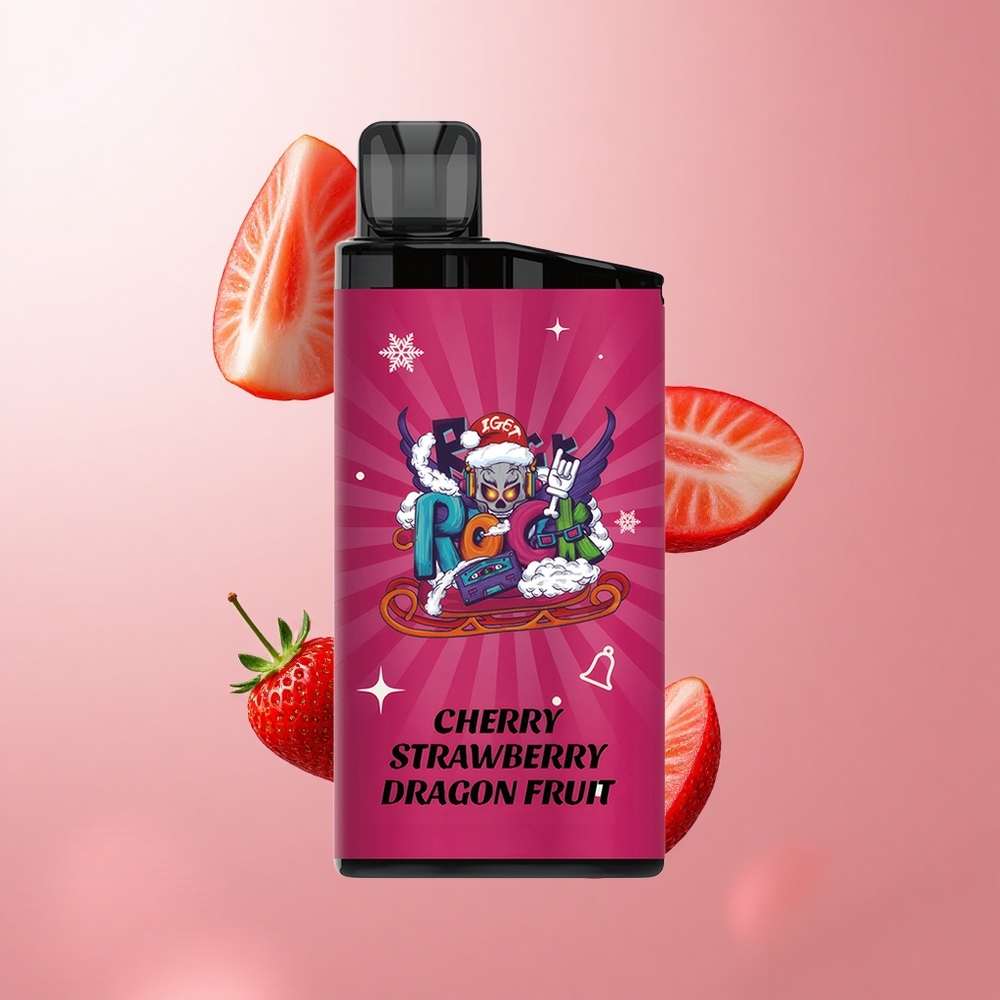 IGET Bar 3500 Puffs Cerise Fraise Fruit du Dragon Jusqu'à 3500 Puffs wholesale Suisse