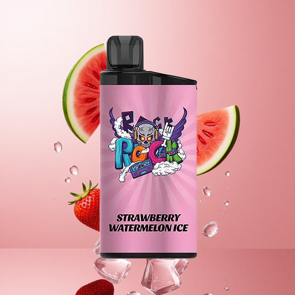 IGET Bar 3500 Puffs Fraise Pastèque Glacée avec Bobine Mesh 1.2 Ohm wholesale Suisse