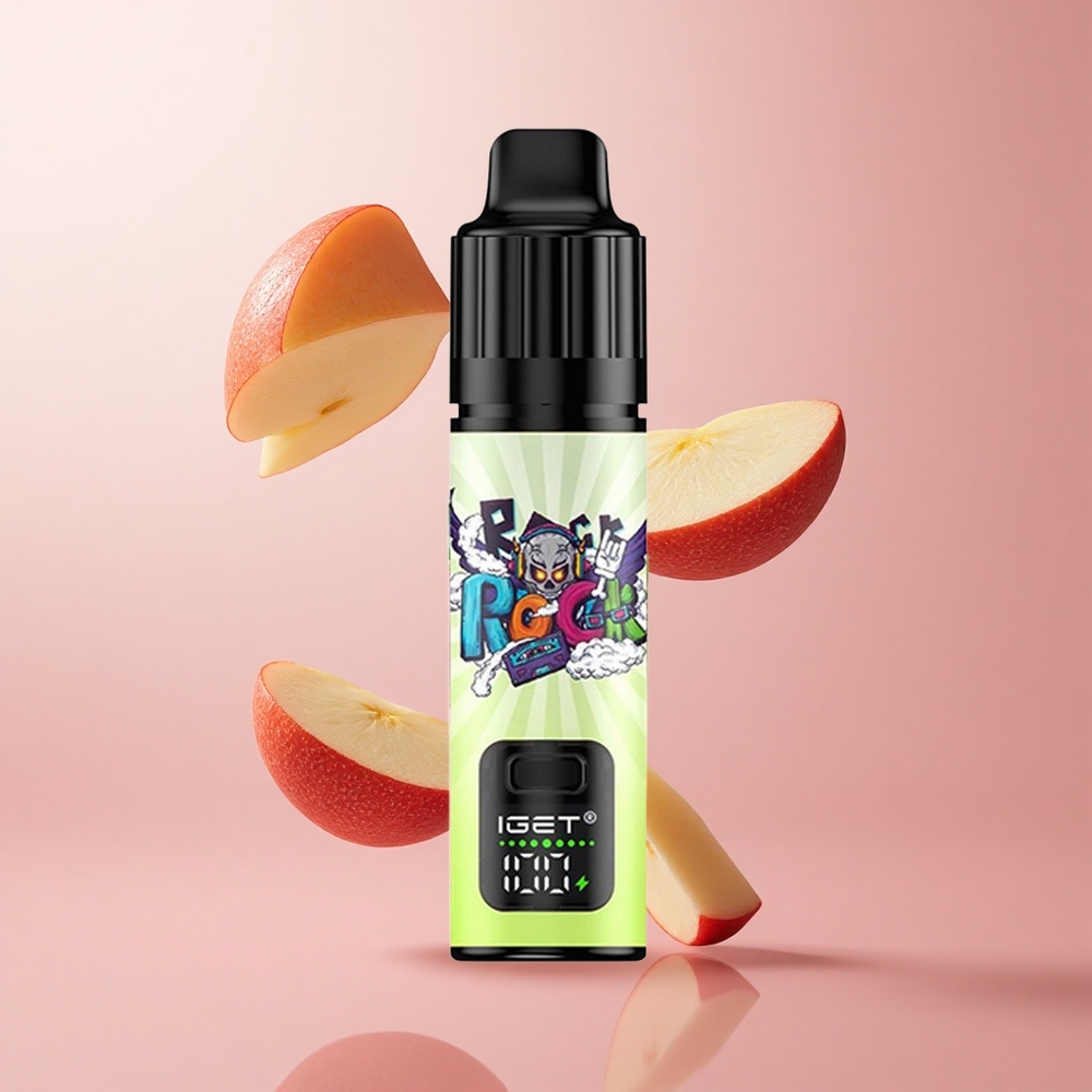 IGET BAR PLUS S3 POD 10000 Puffs Double Pomme 18 ml E-liquide 950 mAh Rechargeable wholesale Suisse