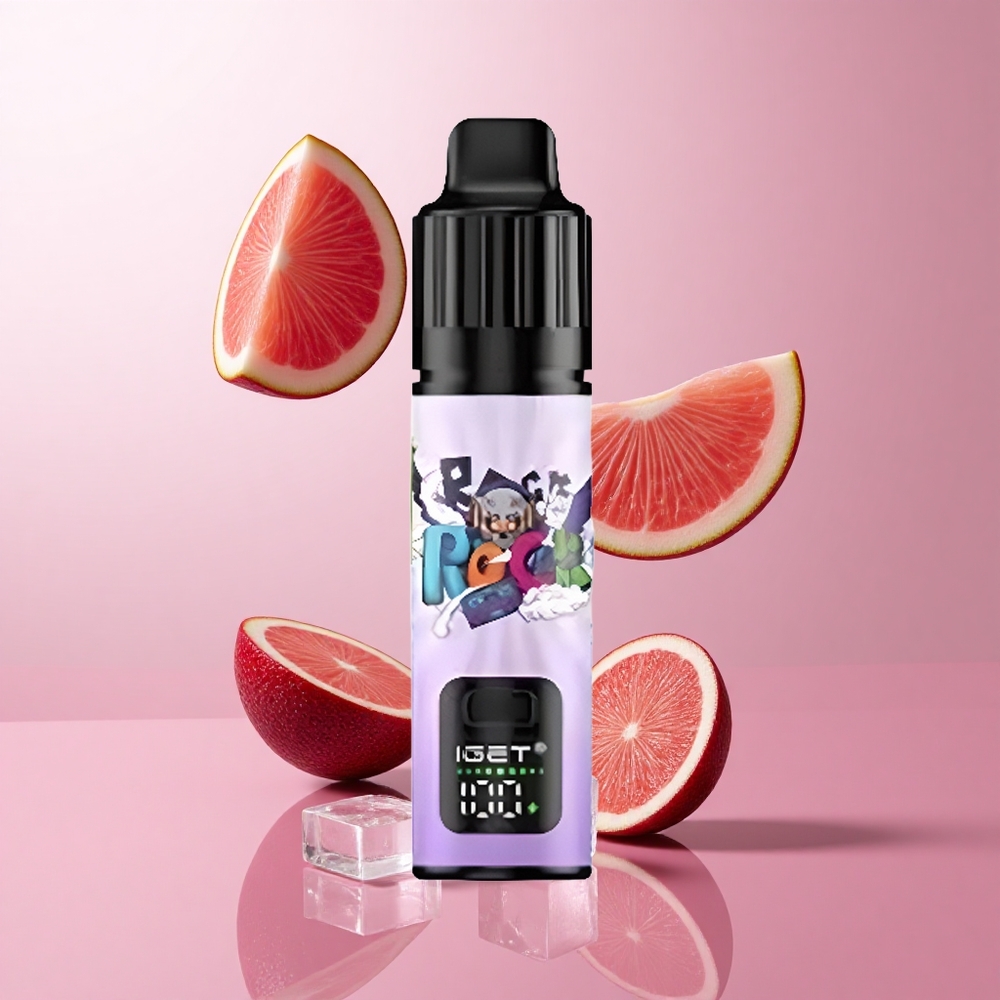 IGET BAR PLUS S3 POD 10000 Puffs Glace Raisin 18 ml E-liquide 950 mAh Rechargeable wholesale Suisse