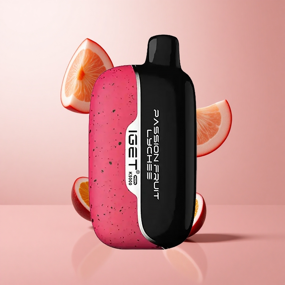 IGET Moon K5000 5000 Puffs Fruit de la Passion Litchi PC 1.35 Ohm wholesale Suisse