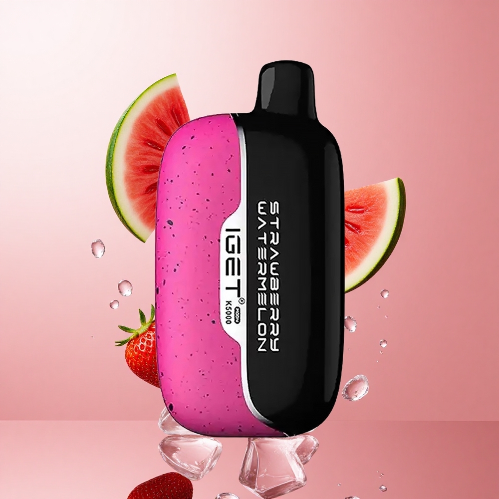 IGET Moon K5000 Puffs Fraise Pastèque Glacée (5000 Puffs, 81.5 g) wholesale Suisse