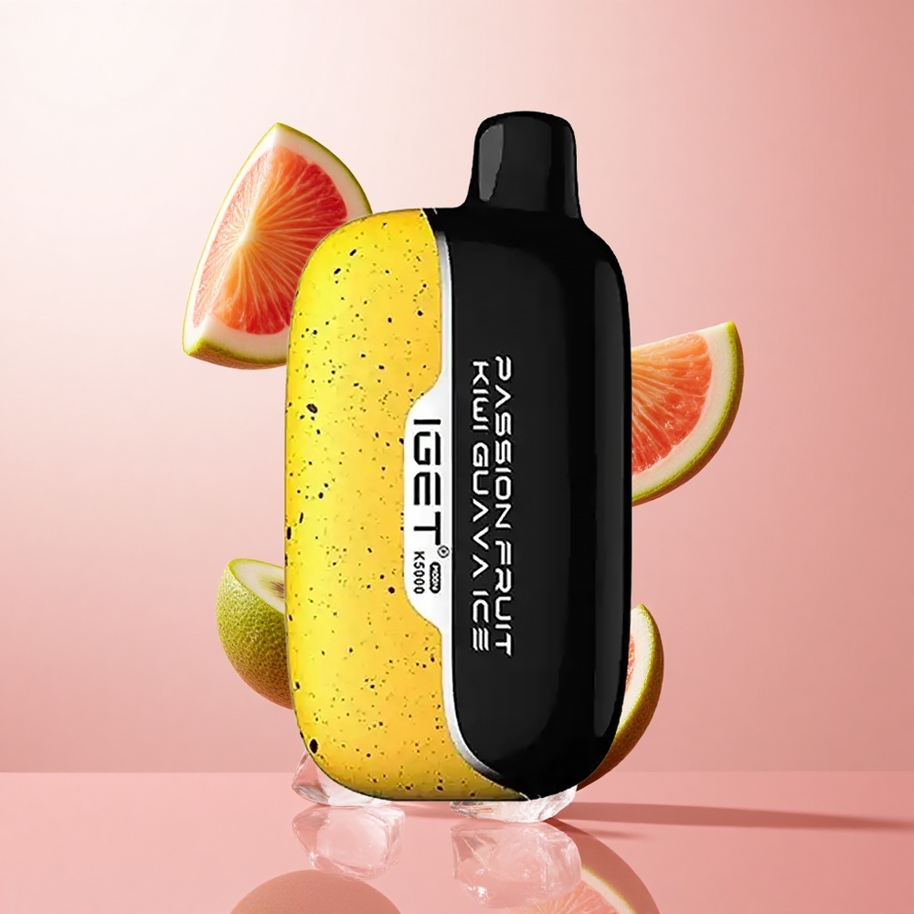 IGET Moon K5000 Puffs Vape Jetable Fruit de la Passion Kiwi Goyave Glace (5000 Bouffées, 81,5 g) wholesale Suisse