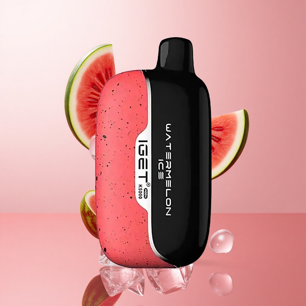 IGET Moon K5000 Puffs Vape Jetable Pastèque Glacée (81,5 g, Jusqu'à 5000 Puffs) wholesale Suisse