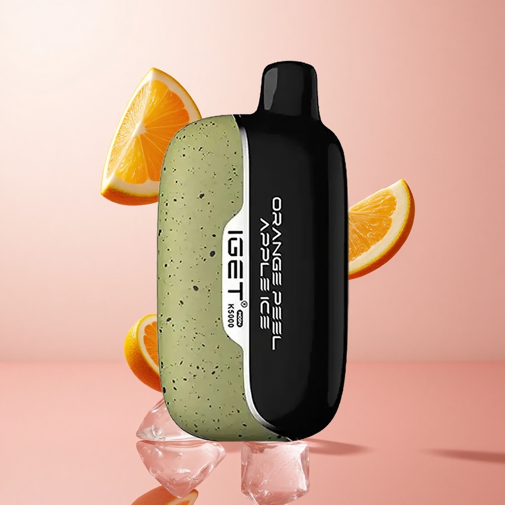 IGET Moon K5000 Puffs Écorce d'Orange Pomme Glacée Jusqu'à 5000 Puffs wholesale Suisse