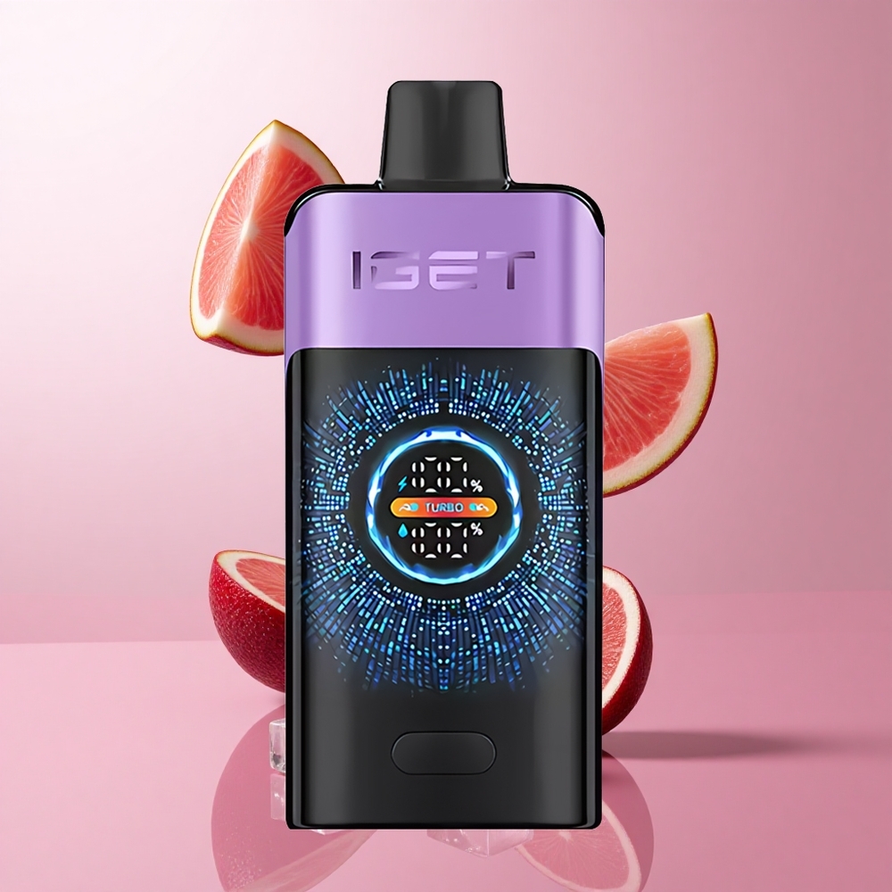 IGET ONE 12000 Puffs Glace Raisin Vape Jetable Écran Courbe Grande Taille wholesale Suisse