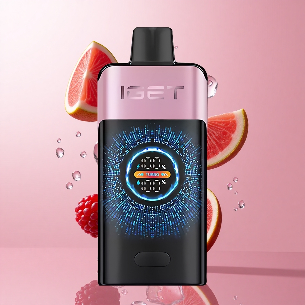 IGET ONE 12000 Puffs Vape Jetable Blackberry Ice 12000 Puffs Écran Courbe Couleur wholesale Suisse