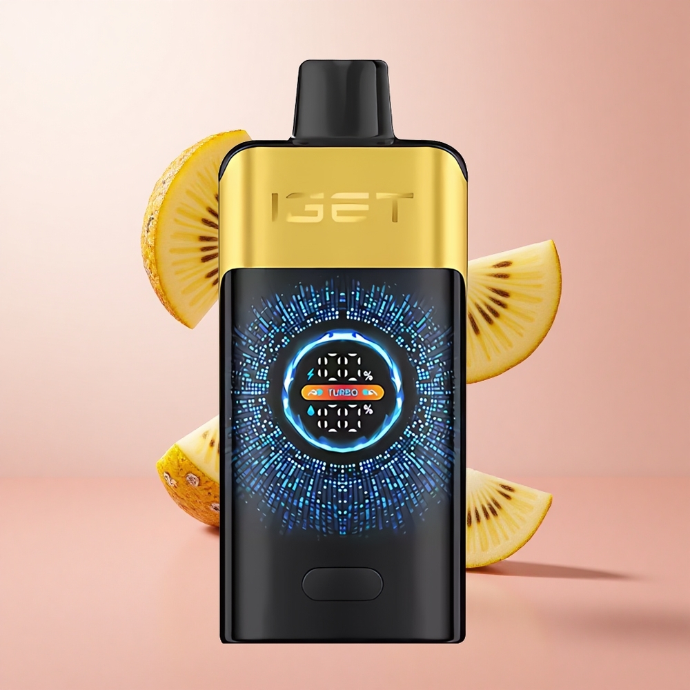 IGET ONE 12000 Puffs Vape Jetable Kiwi Ananas 0.6 ohm Dual Mesh Coil wholesale Suisse