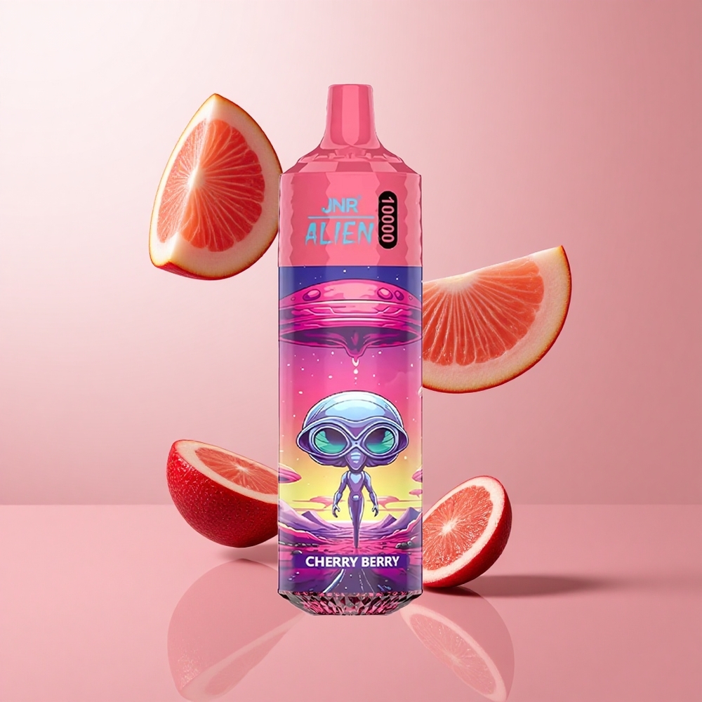 JNR Alien 10000 Puffs Cerise Baie Batterie 850mAh LED (RGB) wholesale Suisse