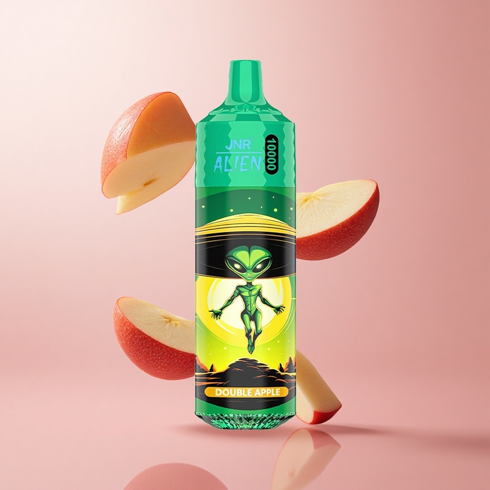 JNR Alien 10000 Puffs Double Pomme 850mAh LED RGB wholesale Suisse