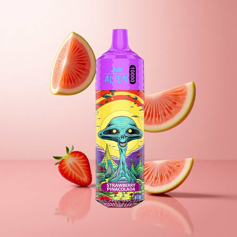 JNR Alien 10000 Puffs Fraise Pina Colada 850mAh LED (RGB) wholesale Suisse