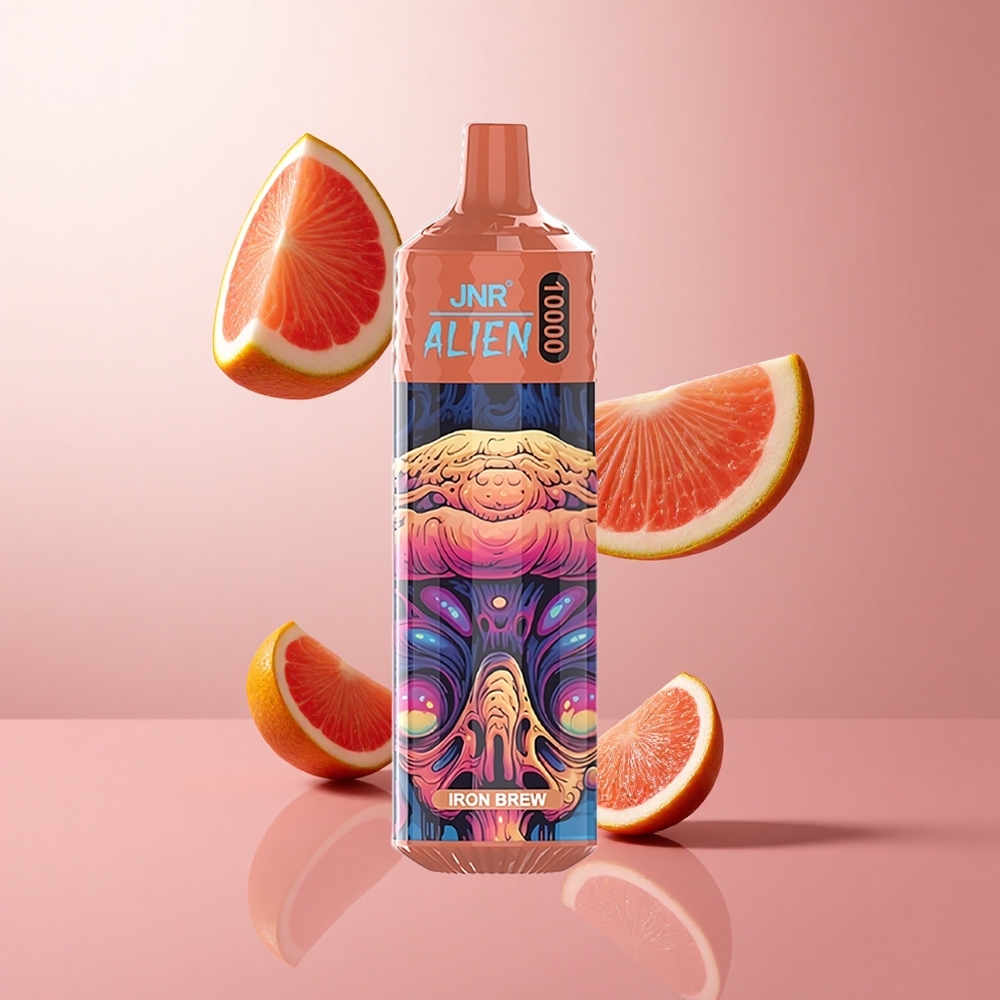 JNR Alien 10000 Puffs Iron Brew (Bière de Fer) 850mAh LED RGB wholesale Suisse