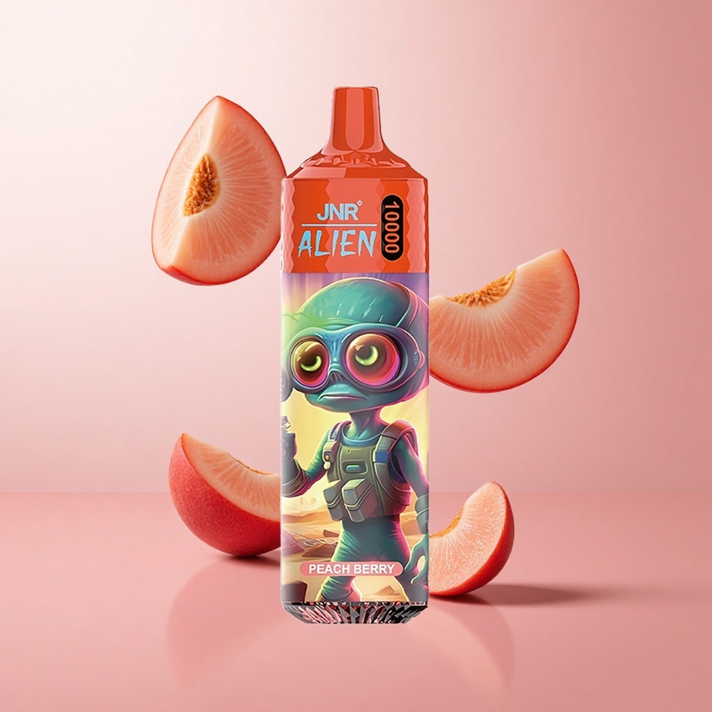 JNR Alien 10000 Puffs Pêche Baies Sporty Design LED (RGB) wholesale Suisse