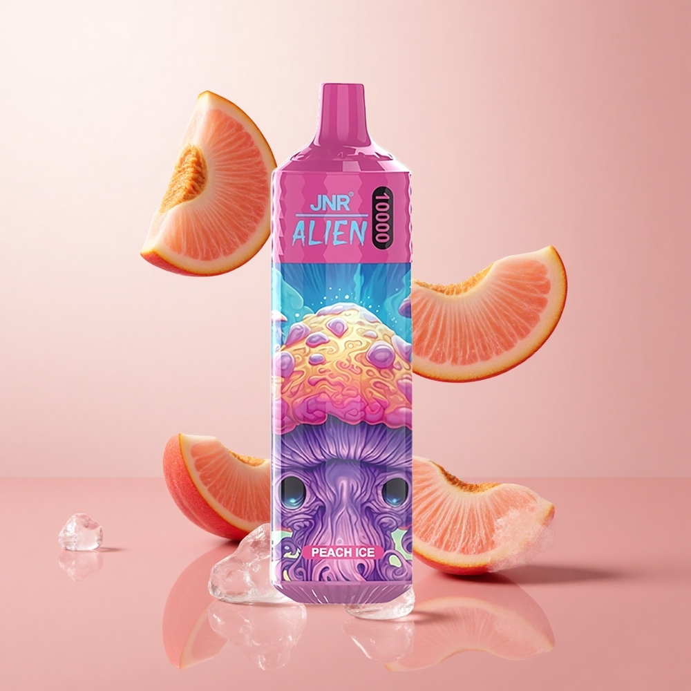 JNR Alien 10000 Puffs Pêche Glacée 850mAh LED RGB wholesale Suisse