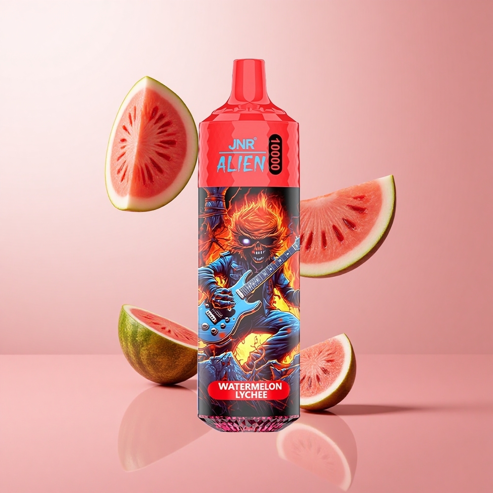 JNR Alien 10000 Puffs Pastèque Litchi 850mAh LED RGB wholesale Suisse