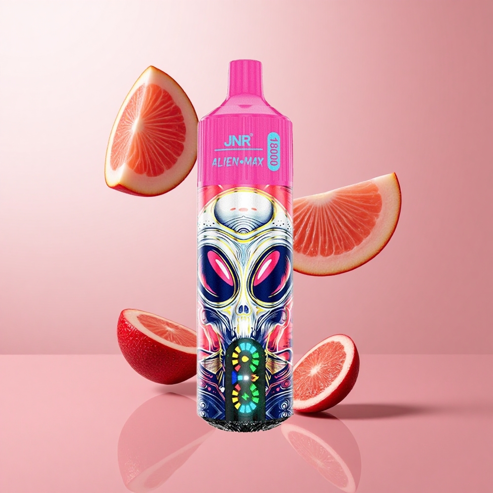 JNR Alien Max 18000 Puffs Cerise-Baie Affichage LED Intelligent Dual Mesh Coil wholesale Suisse