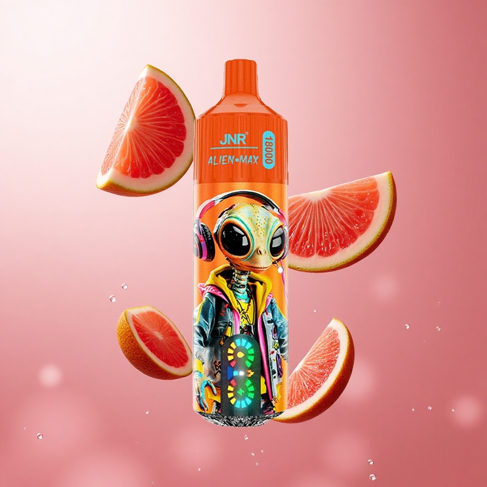 JNR Alien Max 18000 Puffs Cerise Cola Pétillante Affichage LED Intelligent Dual Mesh Coil wholesale Suisse