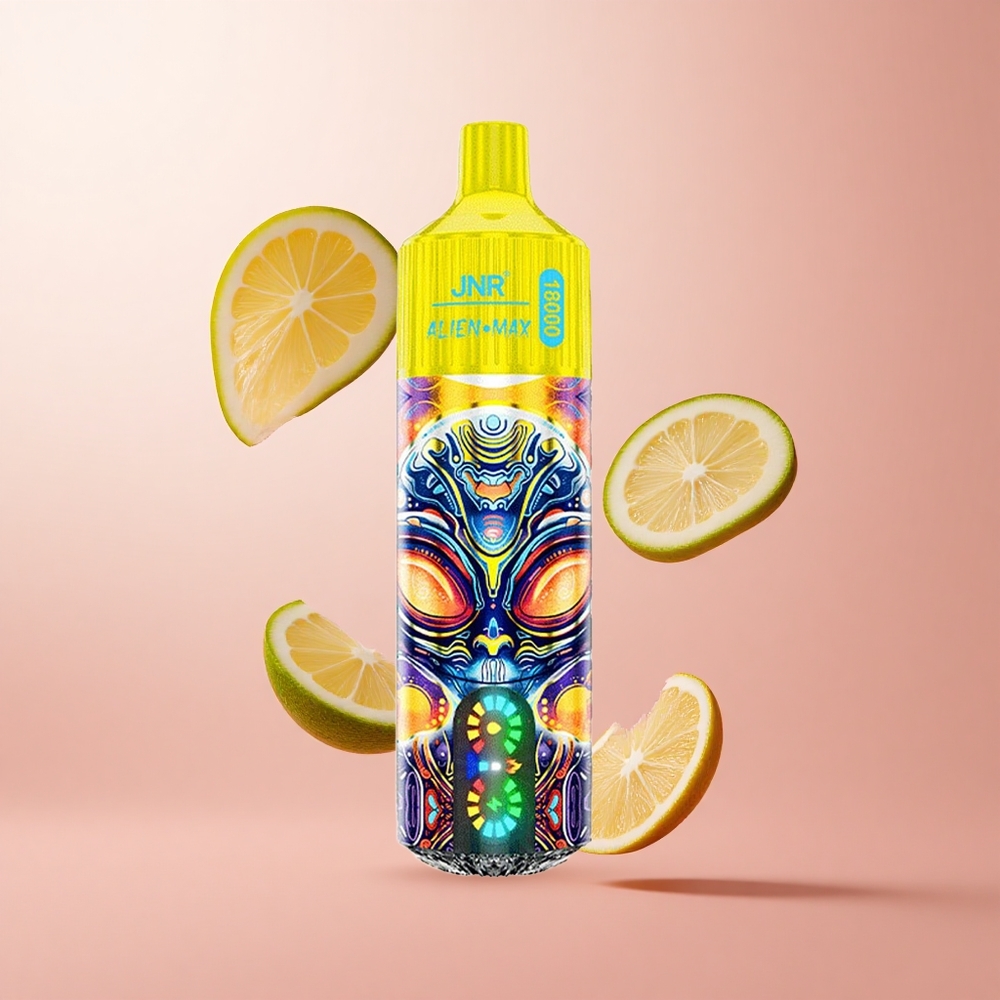 JNR Alien Max 18000 Puffs Citron & Citron Vert Affichage LED Intelligent Dual Mesh Coil wholesale Suisse