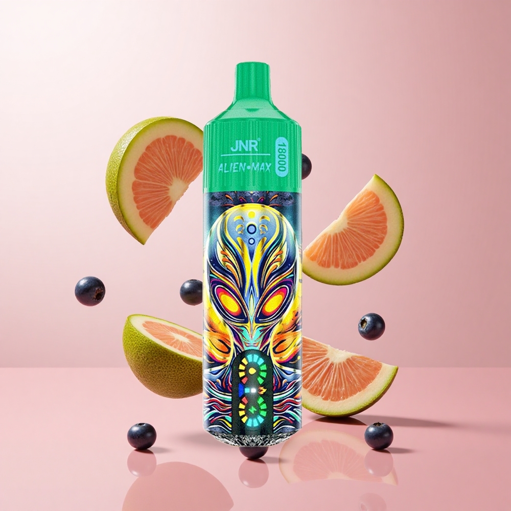 JNR Alien Max 18000 Puffs Myrtille Kiwi Double Mesh Coil wholesale Suisse