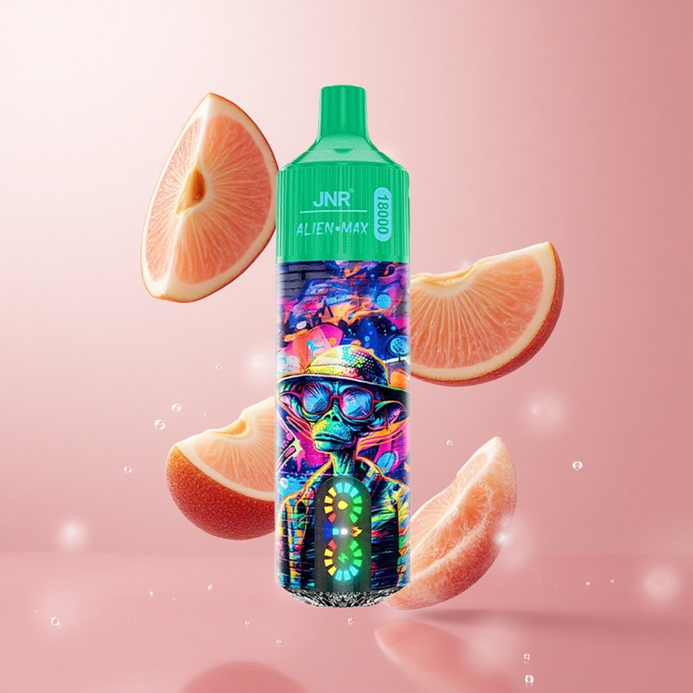JNR Alien Max 18000 Puffs Pomme Glacée Affichage LED Intelligent Dual Mesh Coil wholesale Suisse