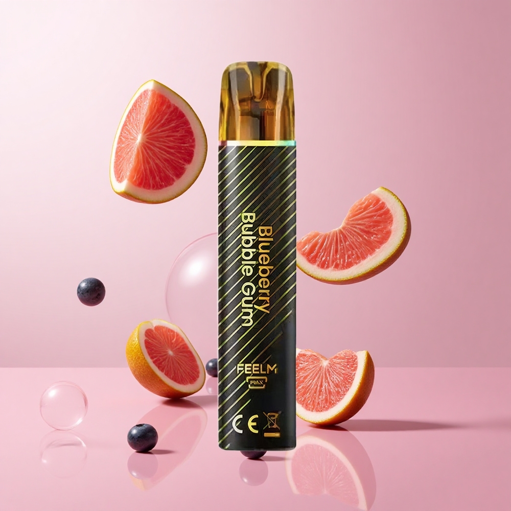 JNR Black&Golden 600+200 Puffs Bubble Gum Myrtille Vape Jetable TPD 2ml wholesale Suisse