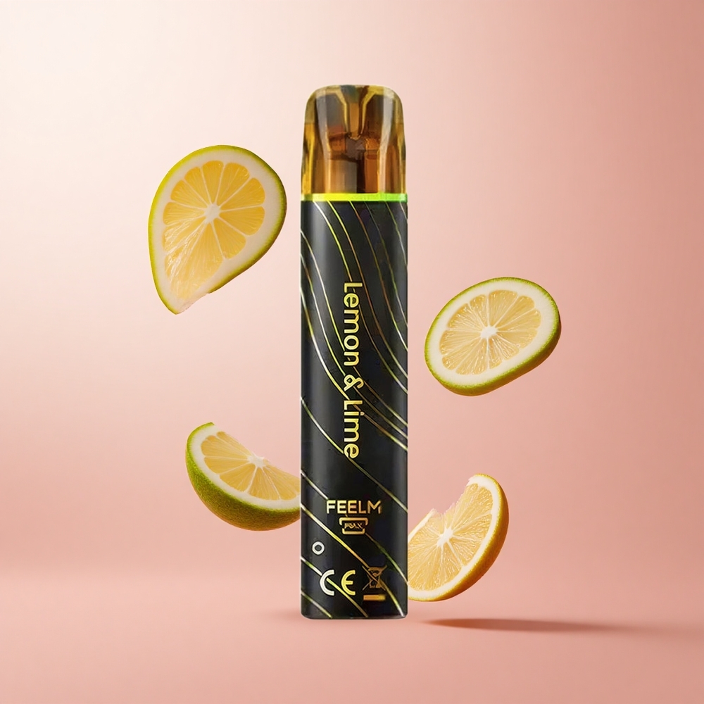 JNR Black&Golden 600+200 Puffs Citron & Citron Vert Vape Jetable 550mAh TPD wholesale Suisse