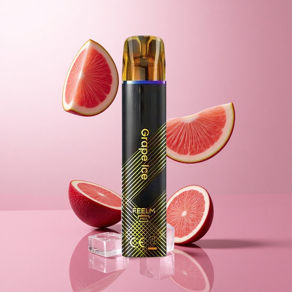 JNR Black&Golden 600+200 Puffs Glace Raisin Vape Jetable Sans Recharge TPD wholesale Suisse