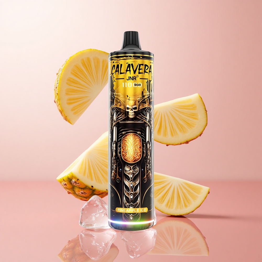 JNR Calavera 11000 Puffs Ananas Glacé Vape Jetable Port Type-C wholesale Suisse