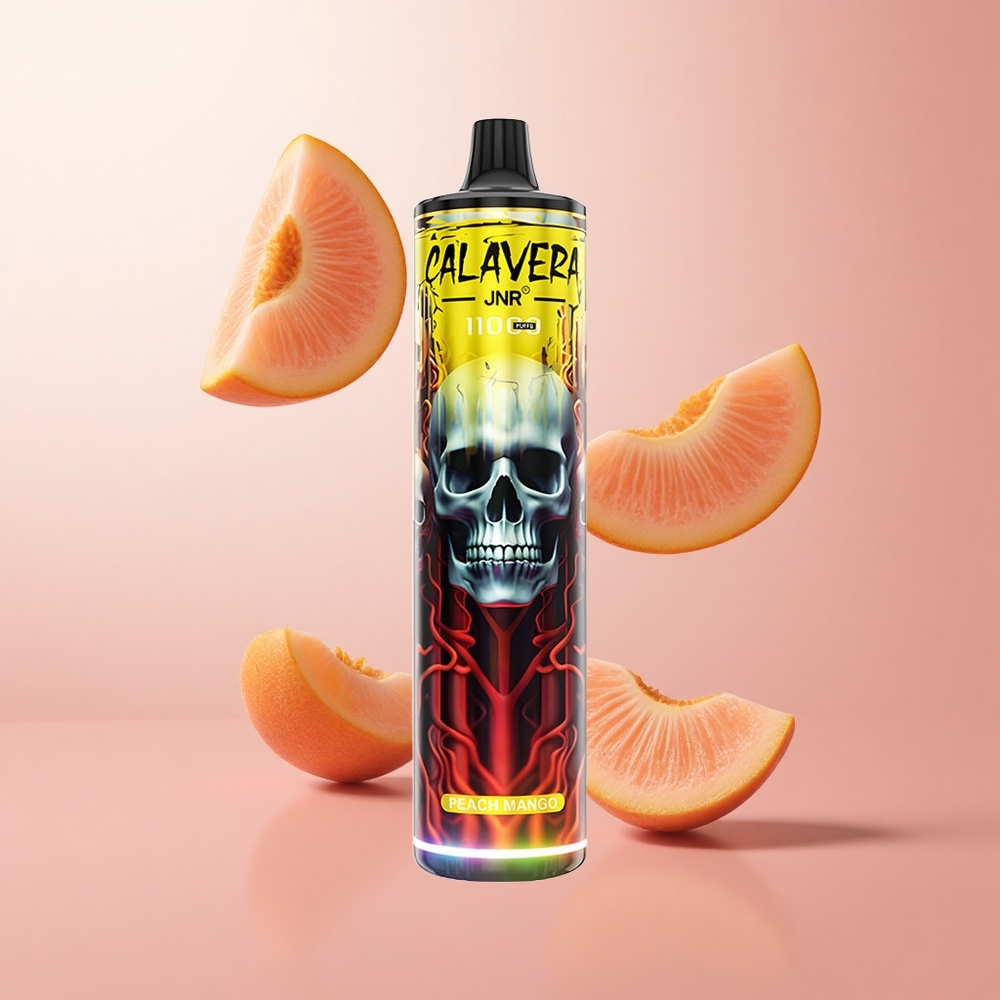 JNR Calavera 11000 Puffs Pêche Mangue Vape Jetable 21ml E-Liquid wholesale Suisse