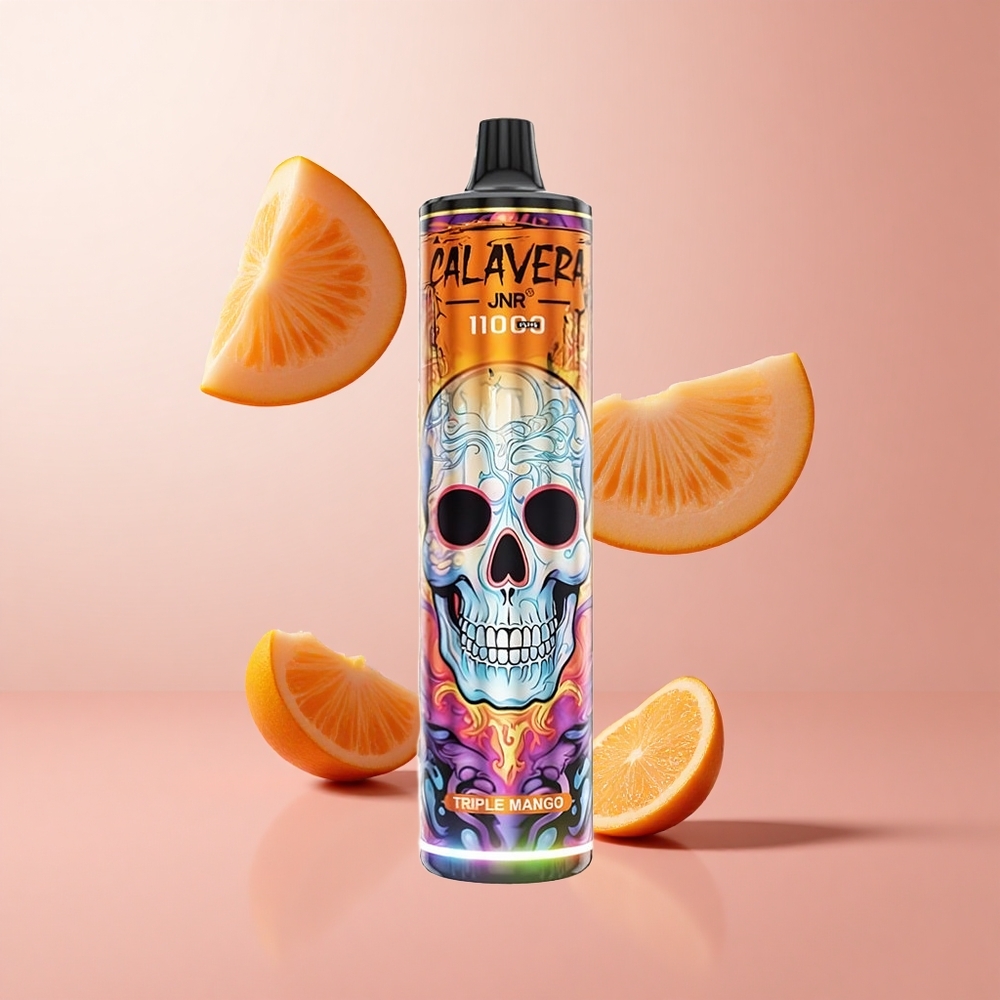 JNR Calavera 11000 Puffs Triple Mangue Vape Jetable Port Type-C 21ml Capacité wholesale Suisse