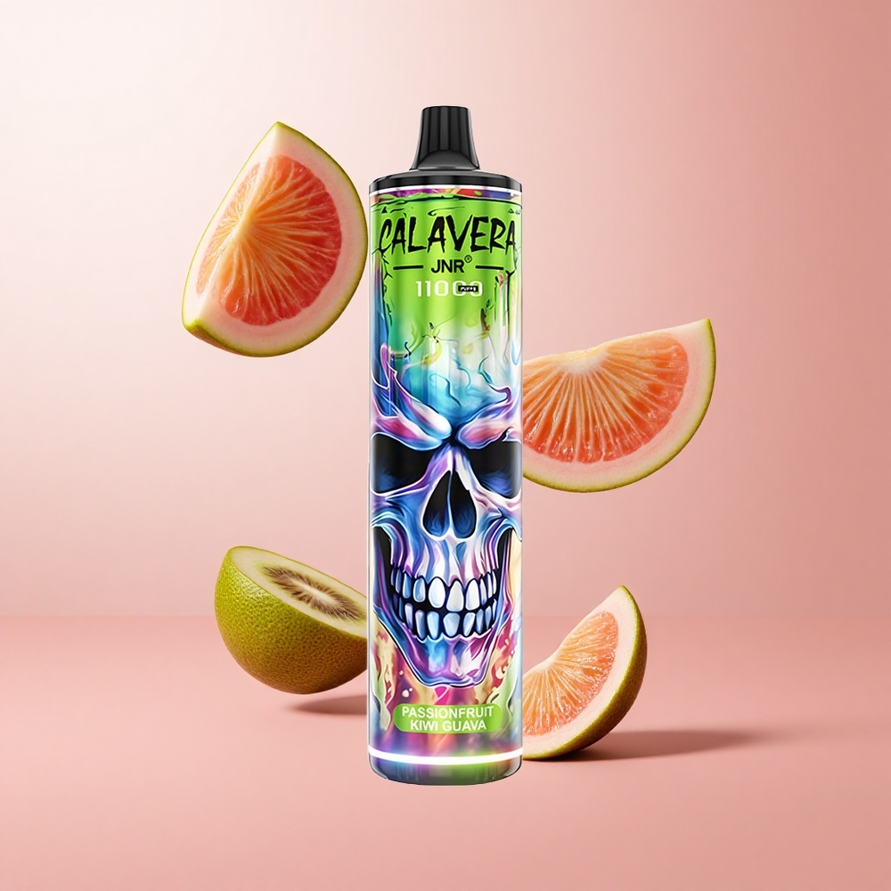 JNR Calavera 11000 Puffs Vape Jetable Fruit de la Passion Kiwi Goyave Port Type-C 21ml wholesale Suisse