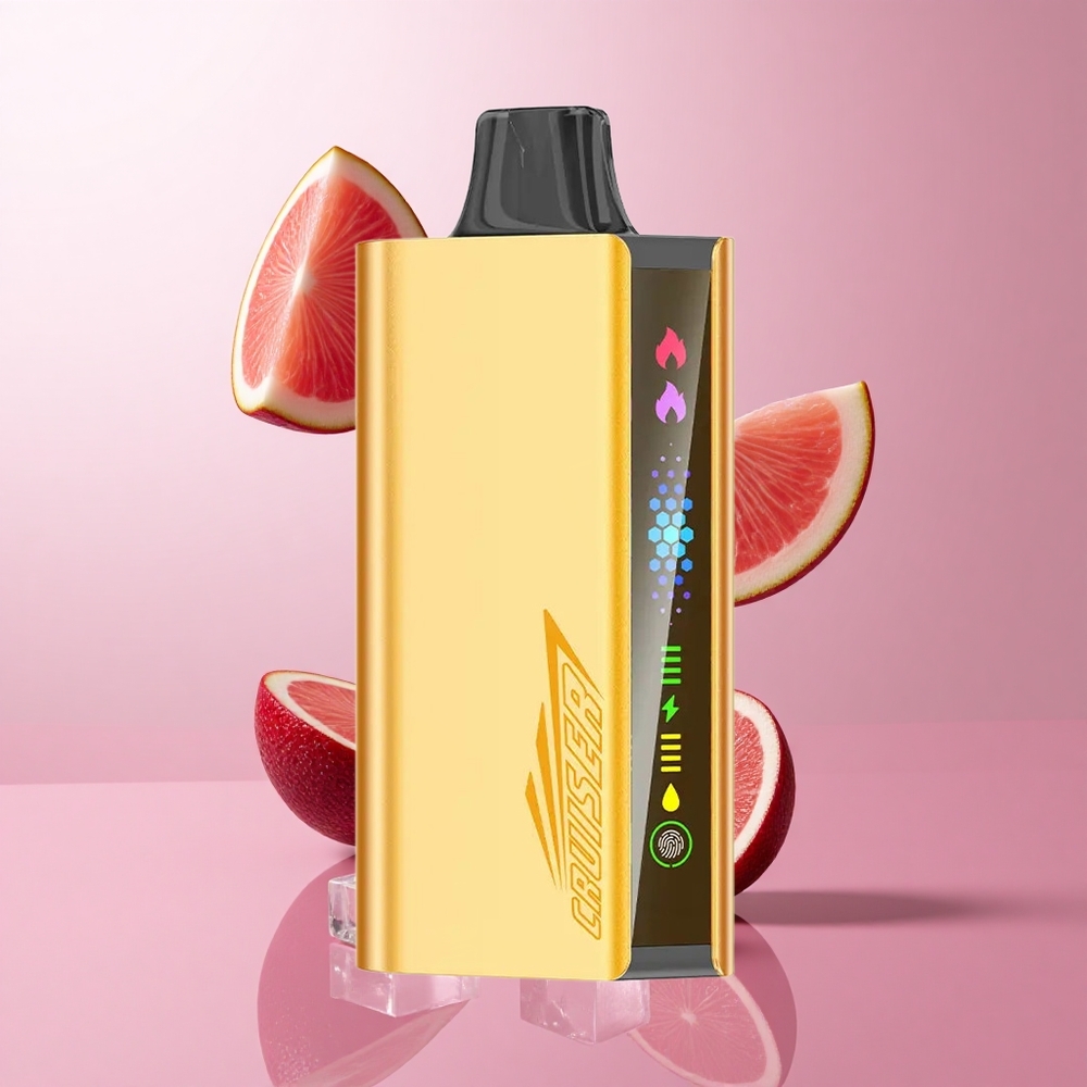 JNR Cruiser 12000 Puffs Glace Raisin Écran Animé wholesale Suisse