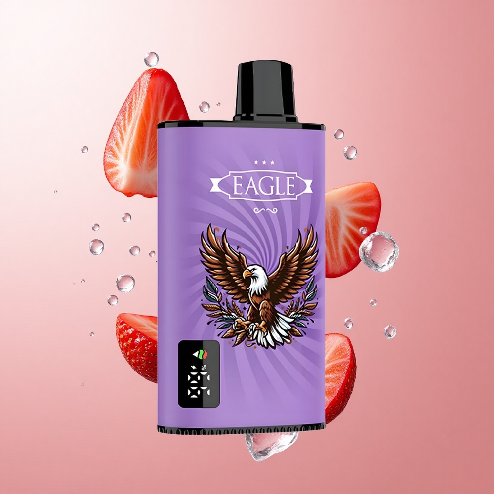 JNR EAGLE Smart 23000 Puffs Fraise Glacée Écran Digital wholesale Suisse