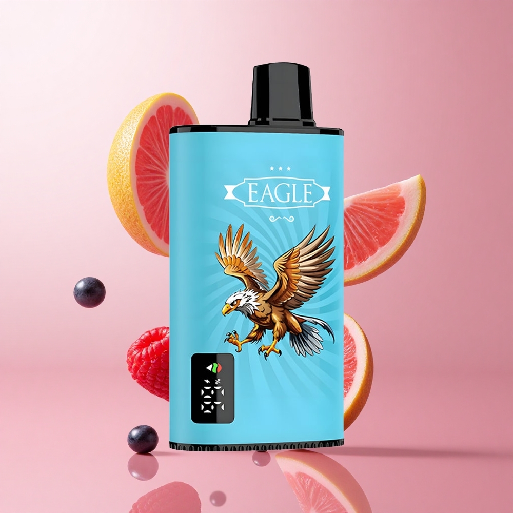 JNR EAGLE Smart 23000 Puffs Vape Jetable Myrtille Framboise Acidulée Écran Digital wholesale Suisse