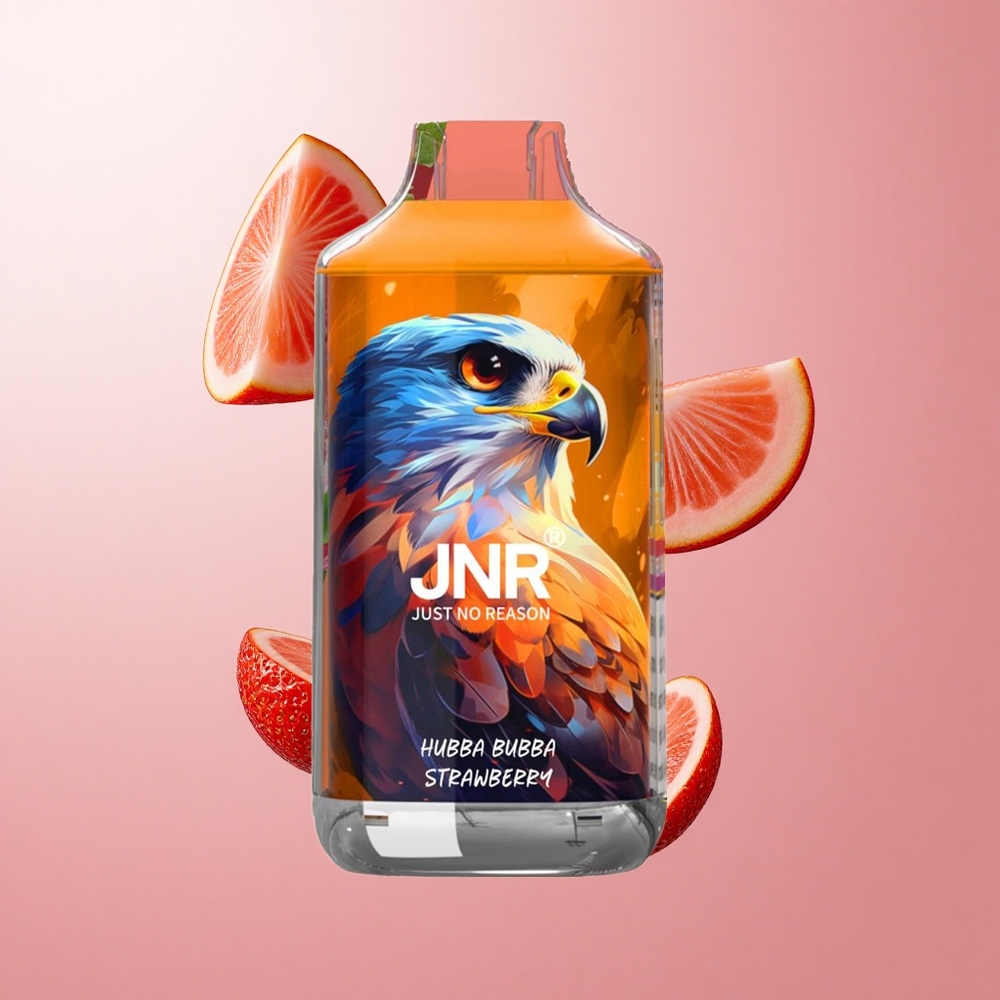 JNR Falcon 16000 Puffs Hubba Bubba Fraise Dual Mesh Coil 22ml e-liquide wholesale Suisse