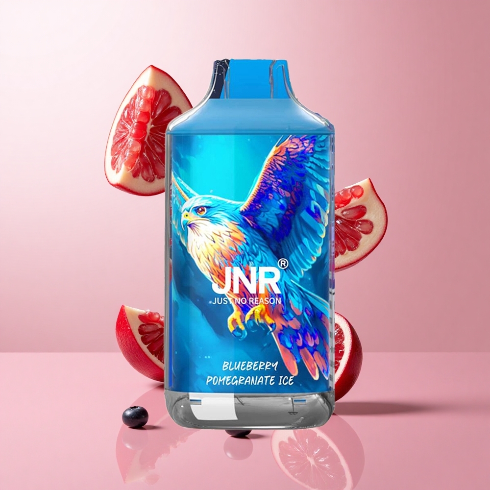 JNR Falcon 16000 Puffs Vape Jetable Myrtille Grenade Glaciale avec 22ml de E-liquide et Écran LED Intelligent wholesale Suisse