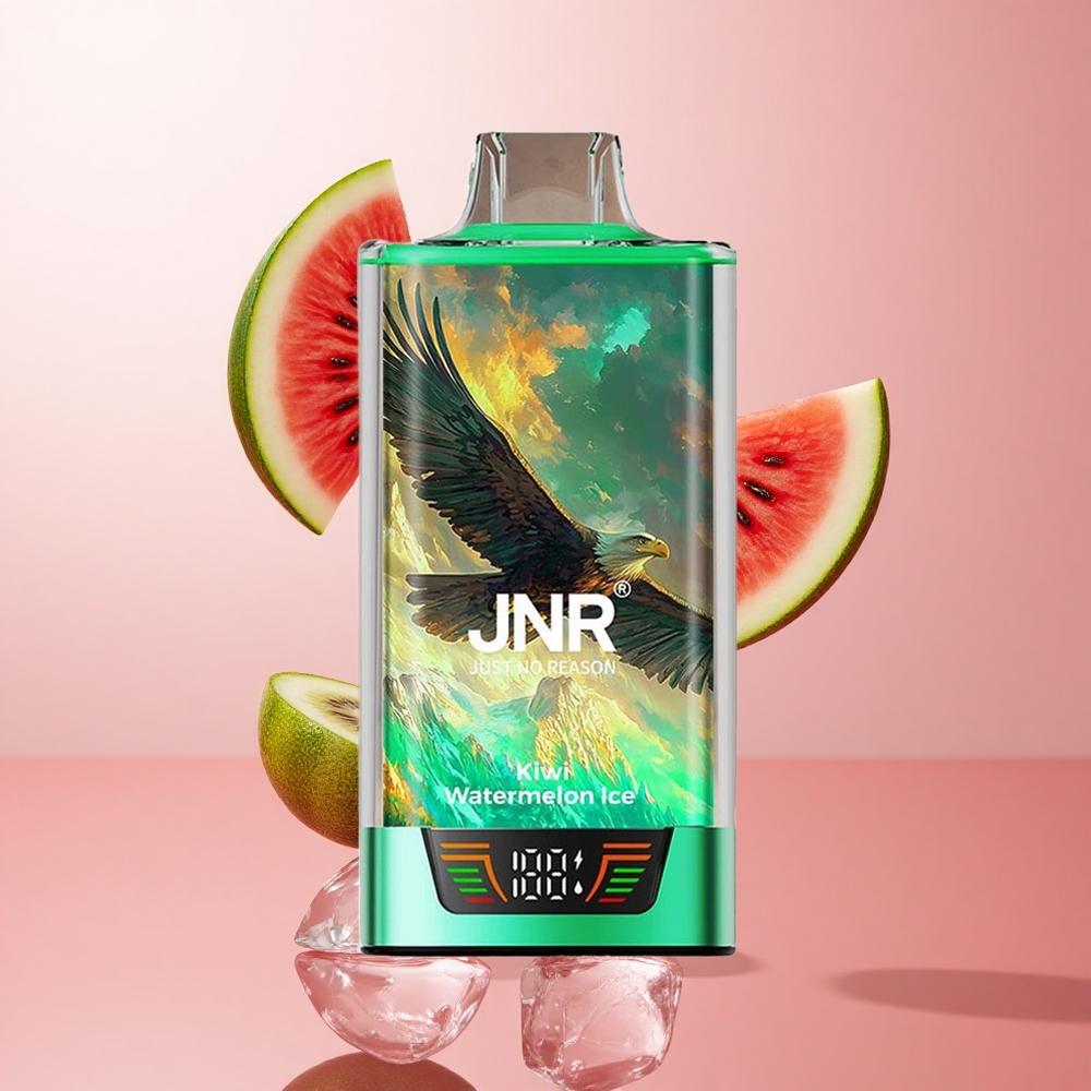 JNR Falcon Pro 28000 Kiwi Pastèque Glacé 30ml Pré-rempli Dual Mesh wholesale Suisse