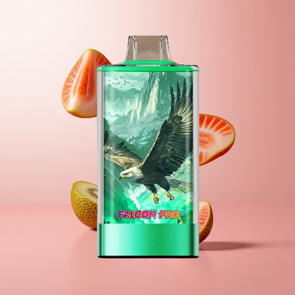 JNR Falcon Pro 28000 Puffs Fraise Kiwi 30ml Prérempli Dual Mesh wholesale Suisse