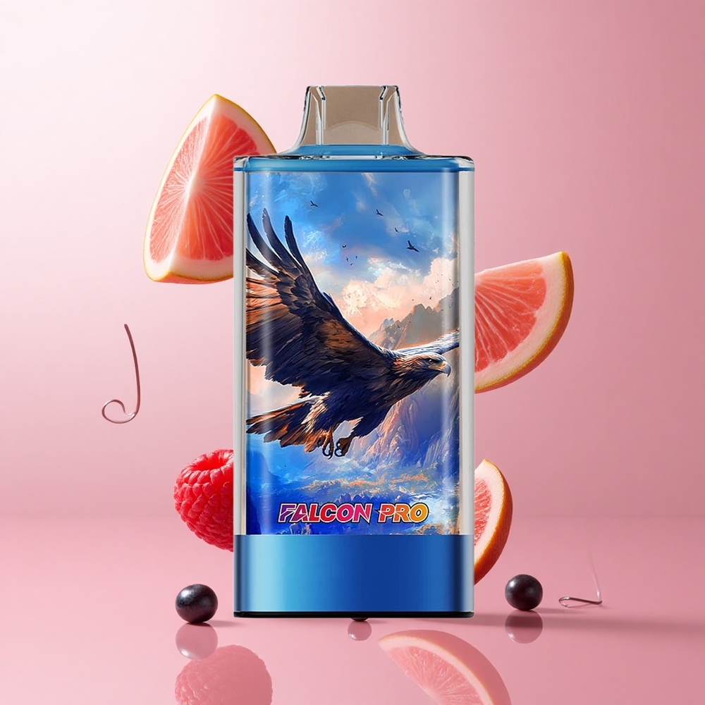 JNR Falcon Pro 28000 Puffs Myrtille Framboise Cerise 30ml Pré-rempli wholesale Suisse