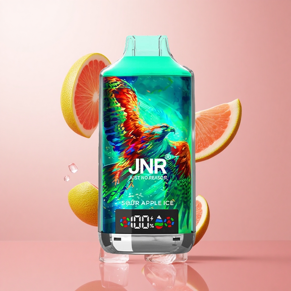 JNR Falcon X 18000 Puffs Pomme Acidulée Glacée 750mAh Dual Mesh Coil wholesale Suisse