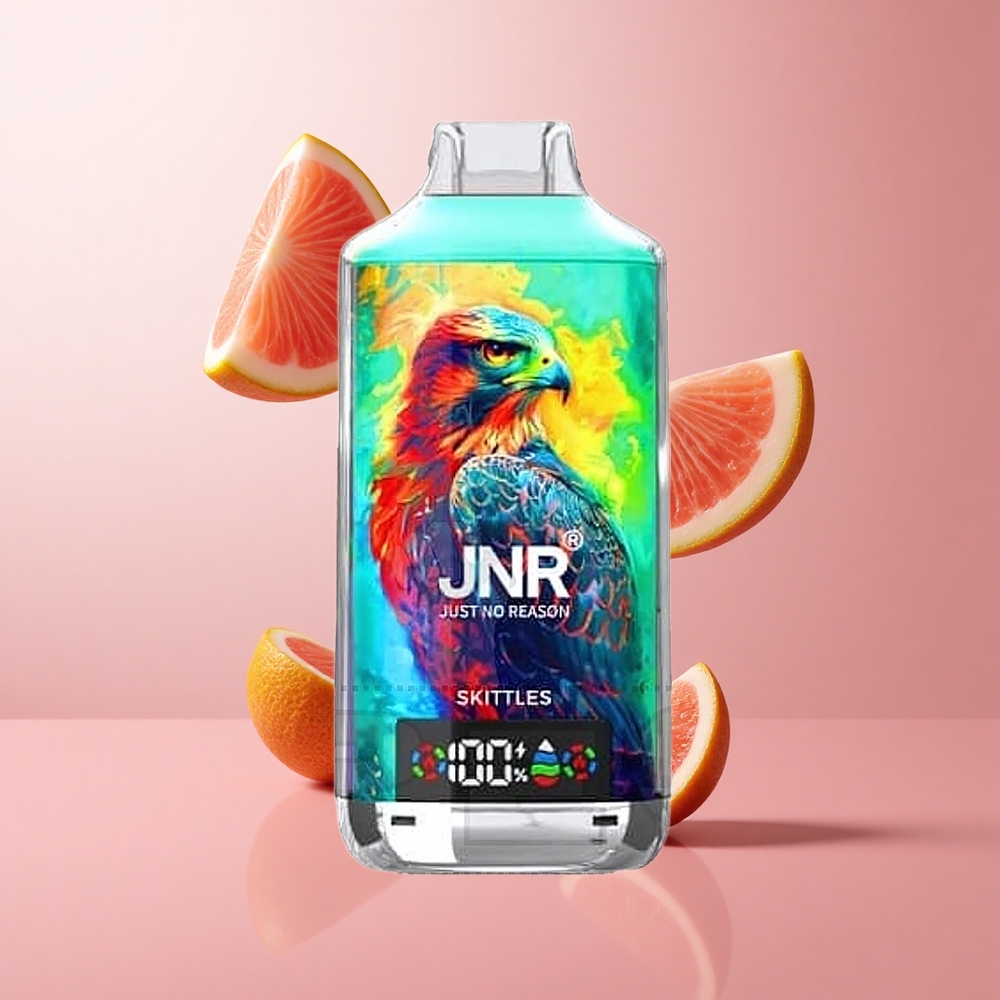 JNR Falcon X 18000 Puffs Skittles (Arlequin) 24ml Écran Numérique Type-C wholesale Suisse