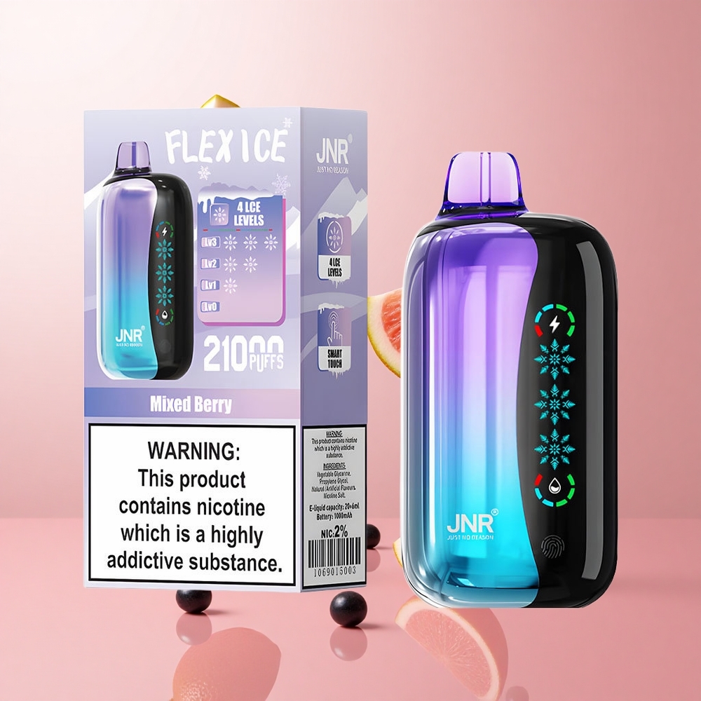 JNR Flex Ice 21000 Puffs Vape Jetable Baies Mixtes Ice Adjustable wholesale Suisse