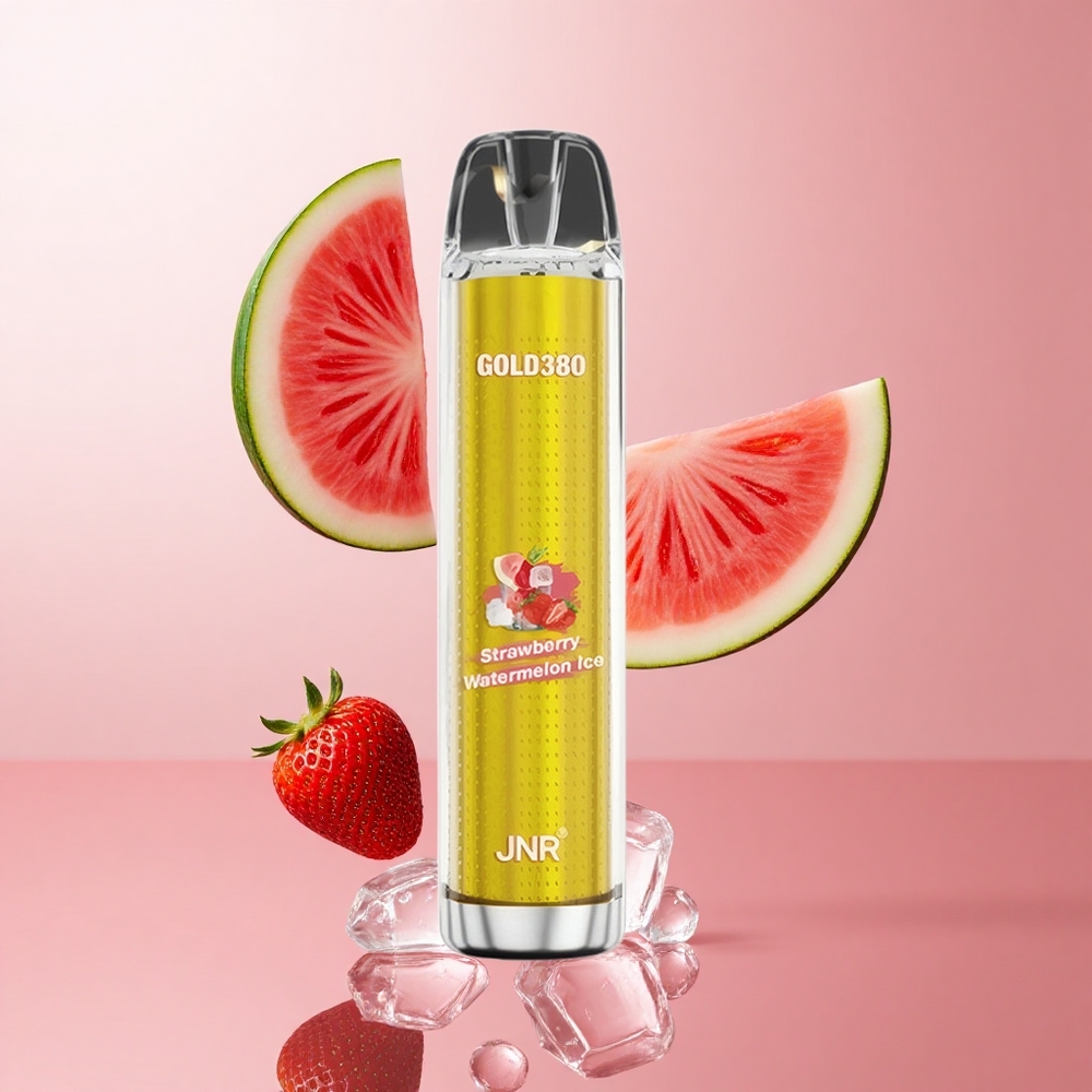 JNR Gold380 6000 Puffs Fraise Pastèque Glacée 13ml e-Liquide wholesale Suisse