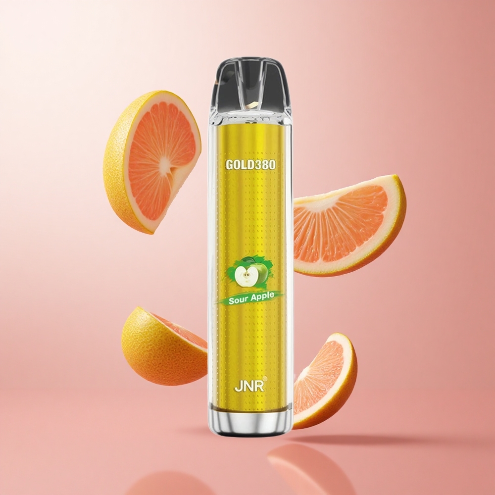 JNR Gold380 6000 Puffs Pomme Acidulée 13ml e-Liquide wholesale Suisse