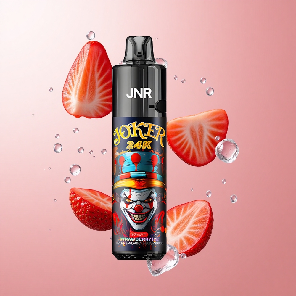 JNR Joker 24000 Puffs Fraise Glacée Pod Réutilisable 2+10ml wholesale Suisse