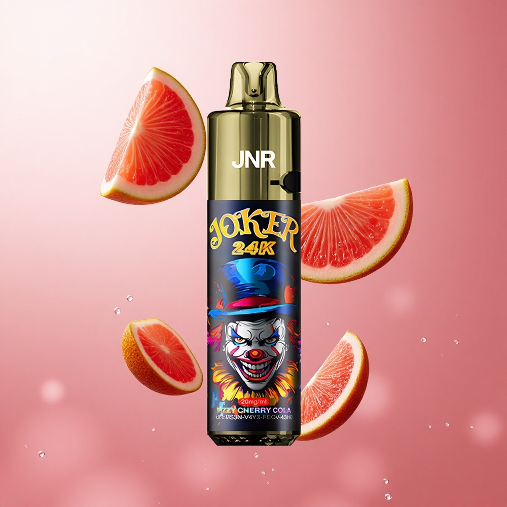 JNR Joker 24K Puffs Cerise Cola Pétillante Pod Rechargeable 10ml wholesale Suisse