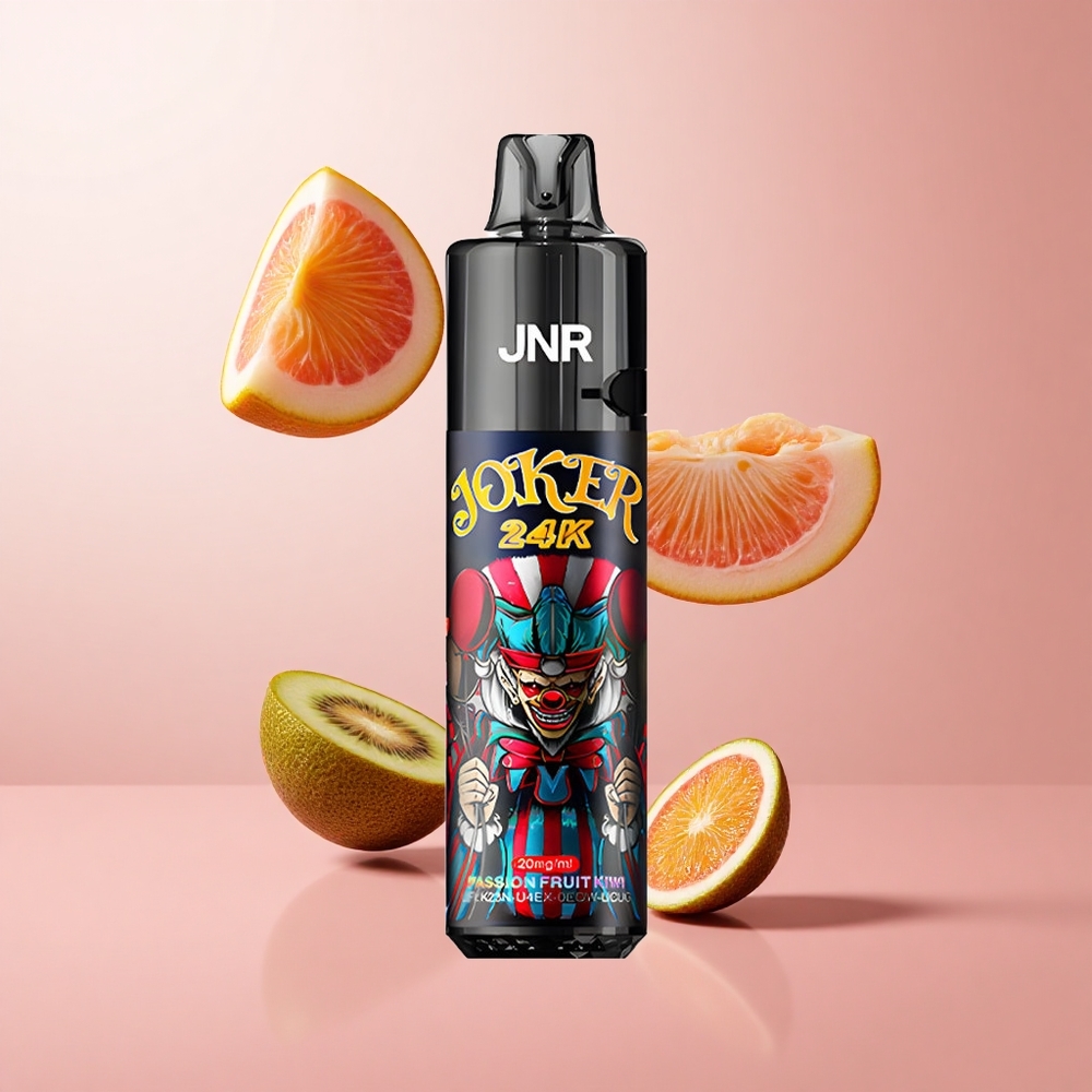 JNR Joker 24K Puffs Vape Jetable Fruit de la Passion Kiwi 800mAh TPD Compliant wholesale Suisse